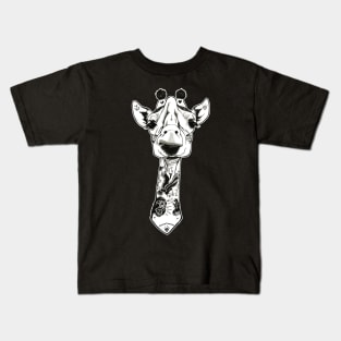 Tattooed Giraffe Kids T-Shirt